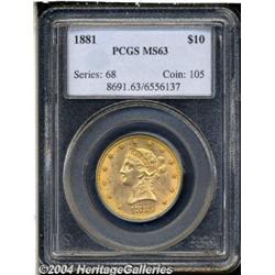 1881[$10] MS63 PCGS.