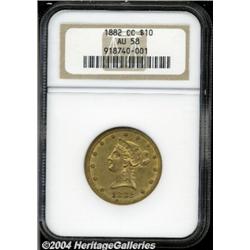 1882-CC[$10] AU58 NGC.