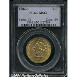 1884-S[$10] MS62 PCGS.