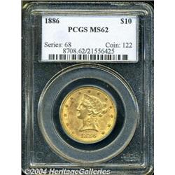 1886[$10] MS62 PCGS.