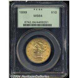 1899[$10] MS64 PCGS.