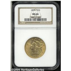 1899[$10] MS66 NGC.