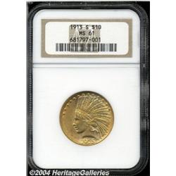 1913-S[$10] MS61 NGC.