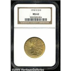 1916-S[$10] MS62 NGC.