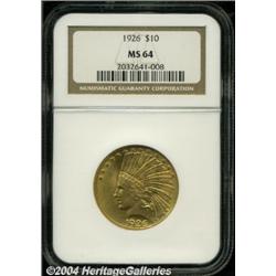 1926[$10] MS64 NGC.