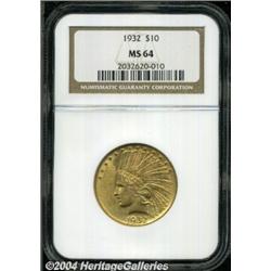 1932[$10] MS64 NGC.