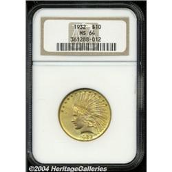 1932[$10] MS64 NGC.