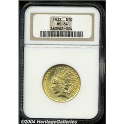 1932[$10] MS64 NGC.