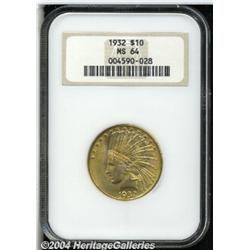 1932[$10] MS64 NGC.