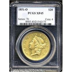 1851-O[$20] XF45 PCGS.