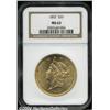 Image 1 : 1852[$20] MS62 NGC.
