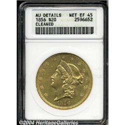 1856[$20]--Cleaned--ANACS. AU Details, Net XF45.