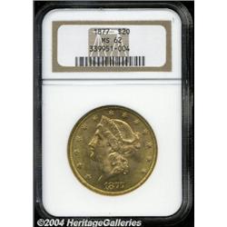 1877[$20] MS62 NGC.