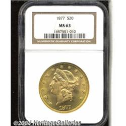 1877[$20] MS63 NGC.