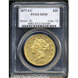 1877-CC[$20] XF45 PCGS.