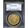 Image 1 : 1878-CC[$20] XF40 PCGS.