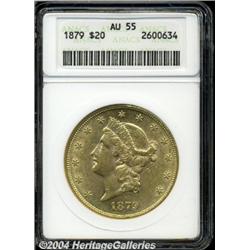 1879[$20] AU55 ANACS.