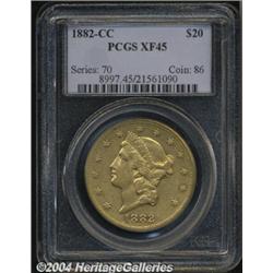1882-CC[$20] XF45 PCGS.