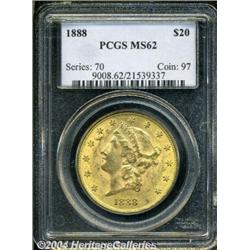 1888[$20] MS62 PCGS.