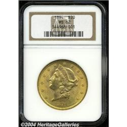 1894[$20] MS62 NGC.