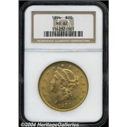 1894[$20] MS62 NGC.