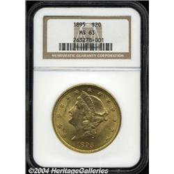 1895[$20] MS63 NGC.