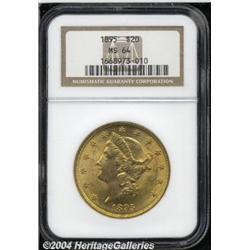 1895[$20] MS64 NGC.