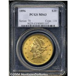1896[$20] MS63 PCGS.