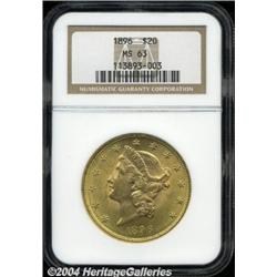 1896[$20] MS63 NGC.