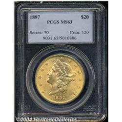 1897[$20] MS63 PCGS.