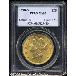1898-S[$20] MS62 PCGS.