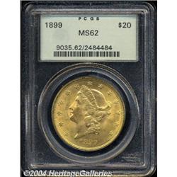 1899[$20] MS62 PCGS.