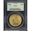 Image 1 : 1899[$20] MS62 PCGS.