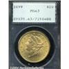 Image 1 : 1899[$20] MS63 PCGS.