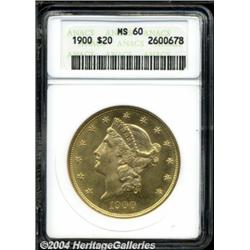 1900[$20] MS60 ANACS.
