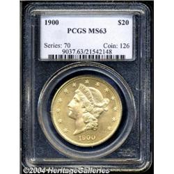 1900[$20] MS63 PCGS.