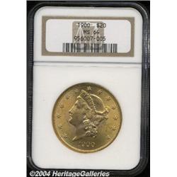 1900[$20] MS64 NGC.