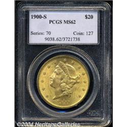 1900-S[$20] MS62 PCGS.