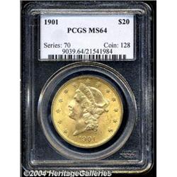 1901[$20] MS64 PCGS.