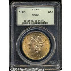 1901[$20] MS65 PCGS.