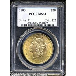 1903[$20] MS64 PCGS.