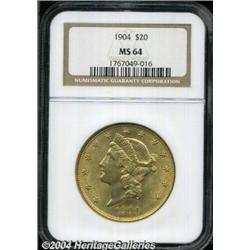 1904[$20] MS64 NGC.
