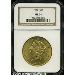 1904[$20] MS64 NGC.