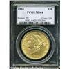 Image 1 : 1904[$20] MS64 PCGS.