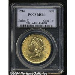 1904[$20] MS64 PCGS.