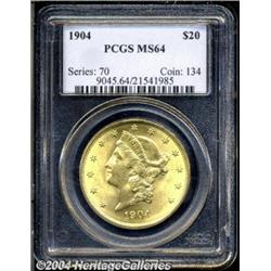 1904[$20] MS64 PCGS.