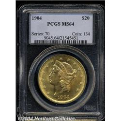 1904[$20] MS64 PCGS.