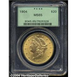 1904[$20] MS65 PCGS.