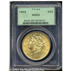 1904[$20] MS65 PCGS.