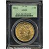 Image 1 : 1904[$20] MS65 PCGS.